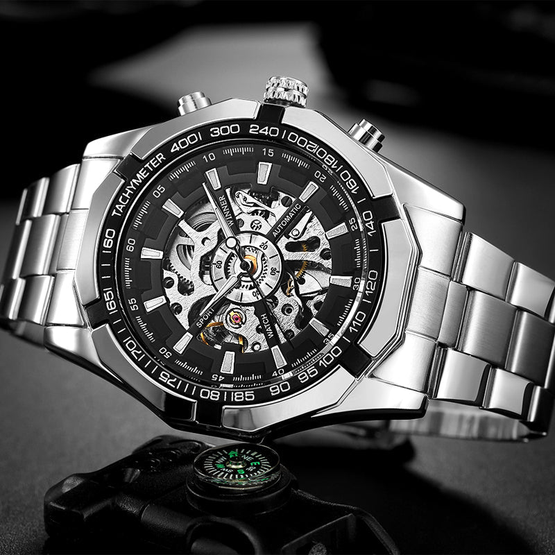 RELOJ FORSINING - SILVER | SKU: FOR-3 - CLOCK-PERU