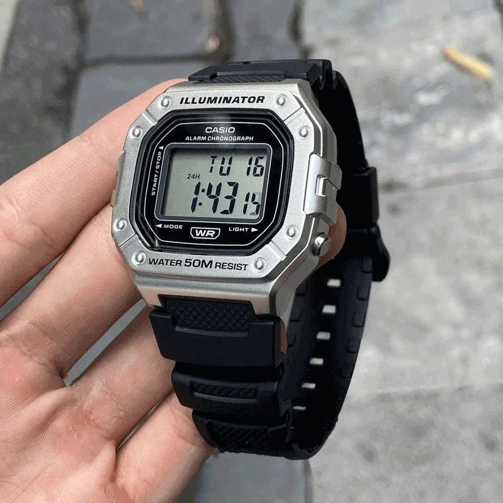 RELOJ CASIO ORIGINAL DIGITAL DEPORTIVO | W-218HM-7AVDF | CAS-288