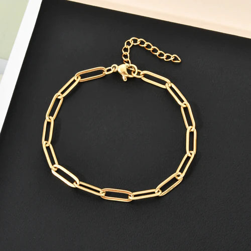 BRAZALETE CADENA DORADA | BRA-35