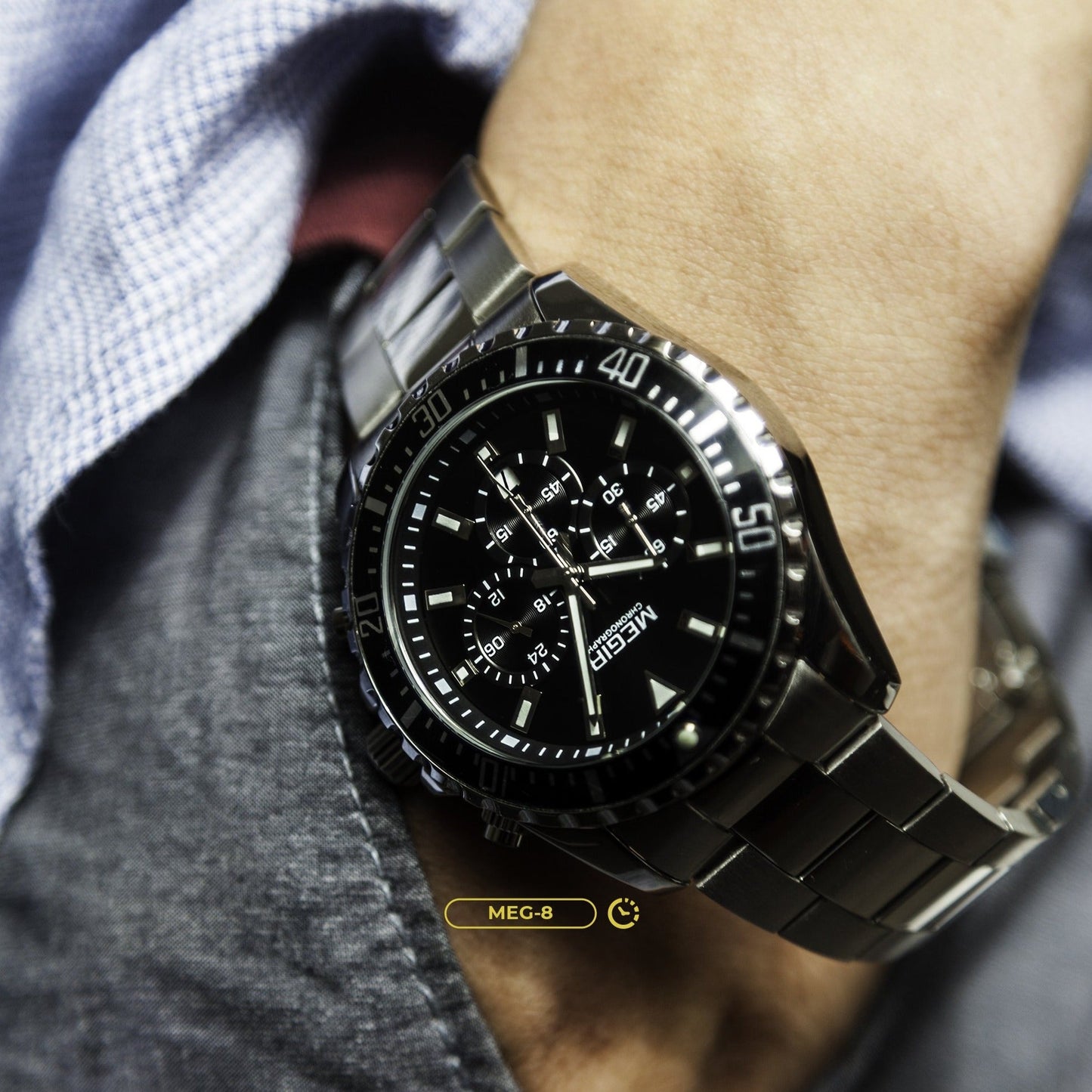 RELOJ MEGIR - FORMAL | SKU: MEG-8 - CLOCK-PERU