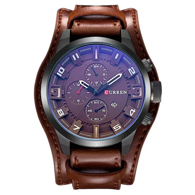RELOJ CURREN ORIGINAL - CASUAL MARRON - NEGRO 8225 | CUR-14, CUR-15, CUR-16, CUR-17