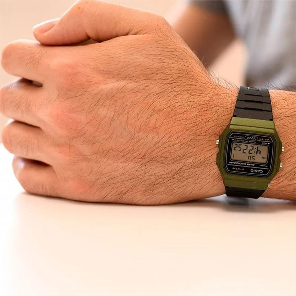 F-91WM-3ADF | RELOJ CASIO DE RESINA ORIGINAL | SKU: CAS-220