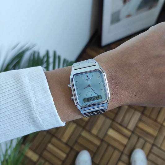 RELOJ CASIO ORIGINAL AQ-230A-2A1 | SKU: CAS-54