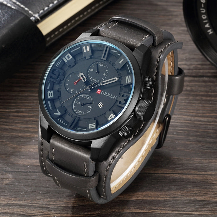 RELOJ CURREN ORIGINAL - CASUAL MARRON - NEGRO 8225 | CUR-14, CUR-15, CUR-16, CUR-17