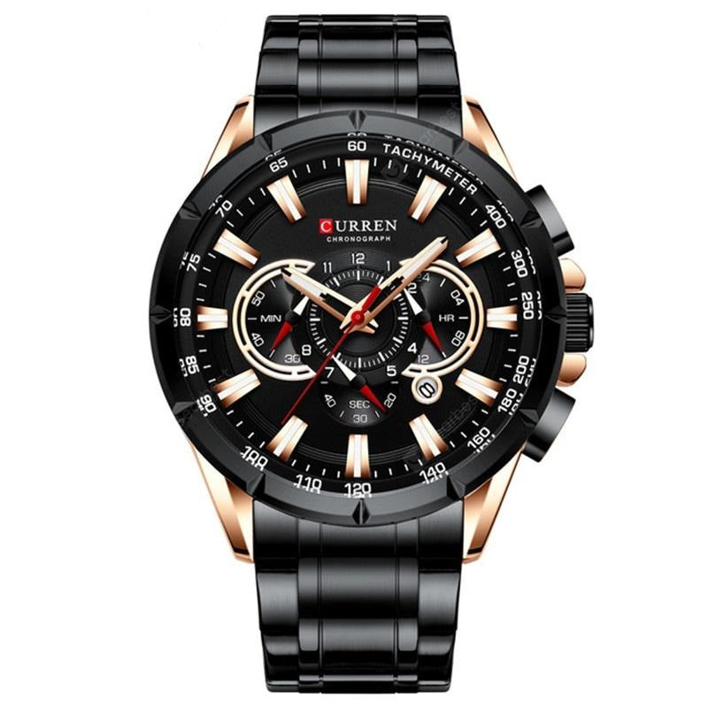 RELOJ CURREN - QUARTZ NEGRO | SKU: CUR-31 - CLOCK-PERU