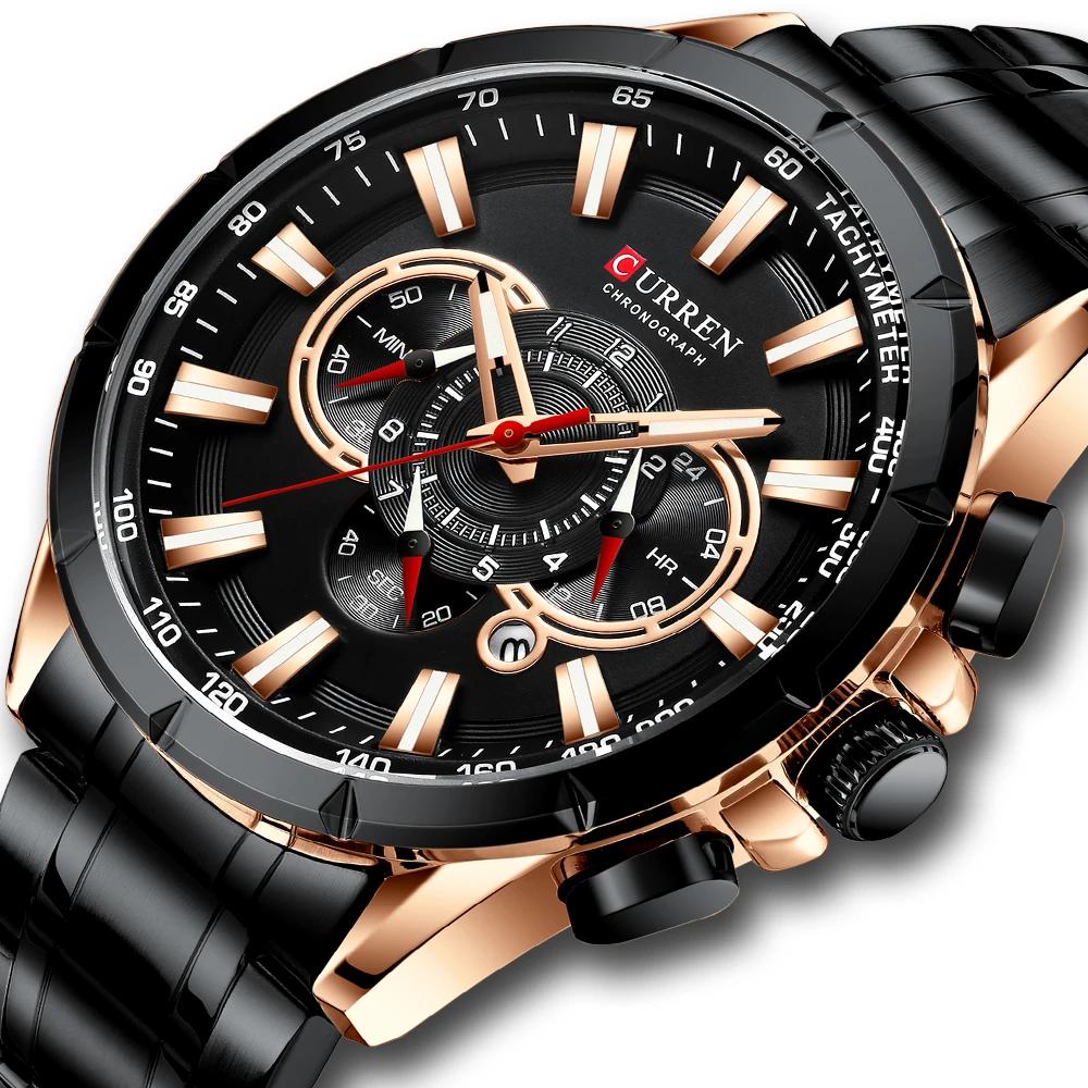 RELOJ CURREN - QUARTZ NEGRO | SKU: CUR-31 - CLOCK-PERU