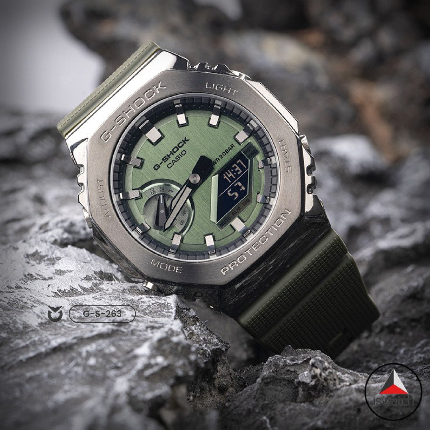 RELOJ G-SHOCK OAK AZUL MARINO | SKU: G-S-263