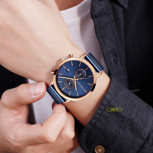 RELOJ PARA PAREJA: "TERRA AZUL" | SKU: HAN-16/3
