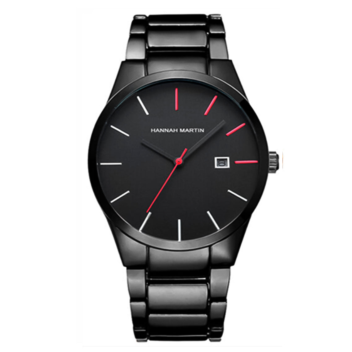 RELOJ HANNAH MARTIN ORIGINAL NEGRO | SKU: HAN 50