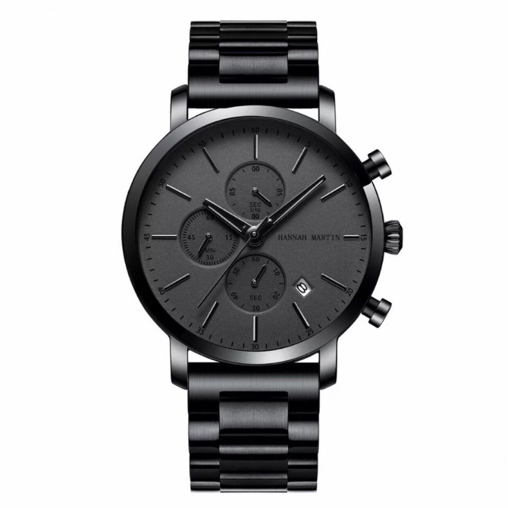 RELOJ HANNAH MARTIN - NEGRO TURQUESA | HAN-7 | HAN-61