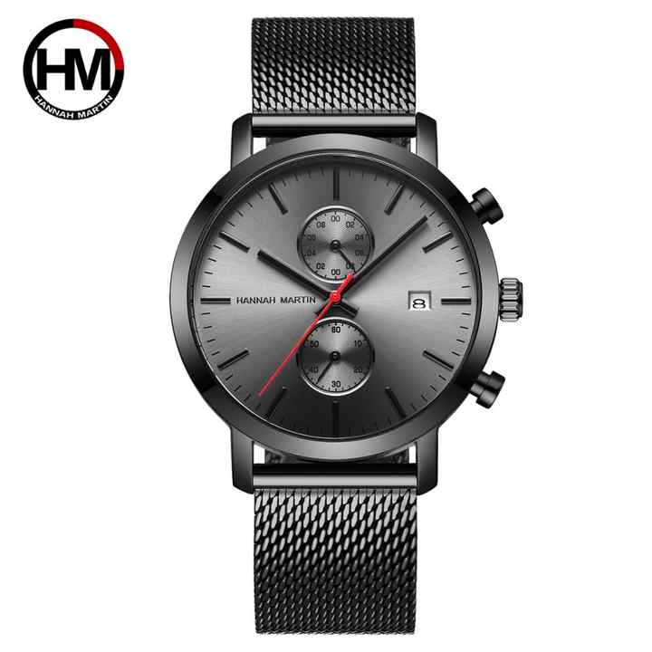 RELOJ HANNAH MARTIN - ELEGANTE AZUL, NEGRO Y DORADO | HAN-16 | HAN-67 | HAN-68 | HAN-70