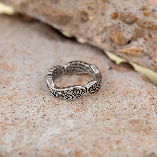 ANILLO FALCONI PLATEADO | RIN-54