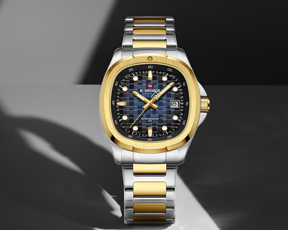 RELOJ NAVIFORCE ORIGINAL NF9242 MOVIMIENTO JAPONÉS DIAL CUADRADO | SKU: NAV-249