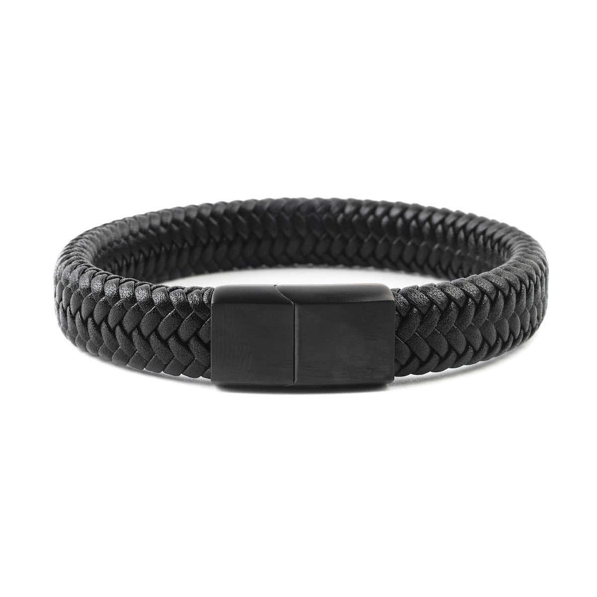 BRAZALETE BERLIN FINE LEATHER - NEGRO | BRA-30
