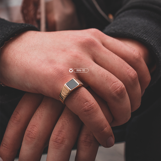 ANILLO ECO DORADO | RIN-10