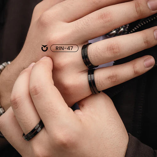 ANILLO VECTORIZADO NEGRO | SKU: RIN-47