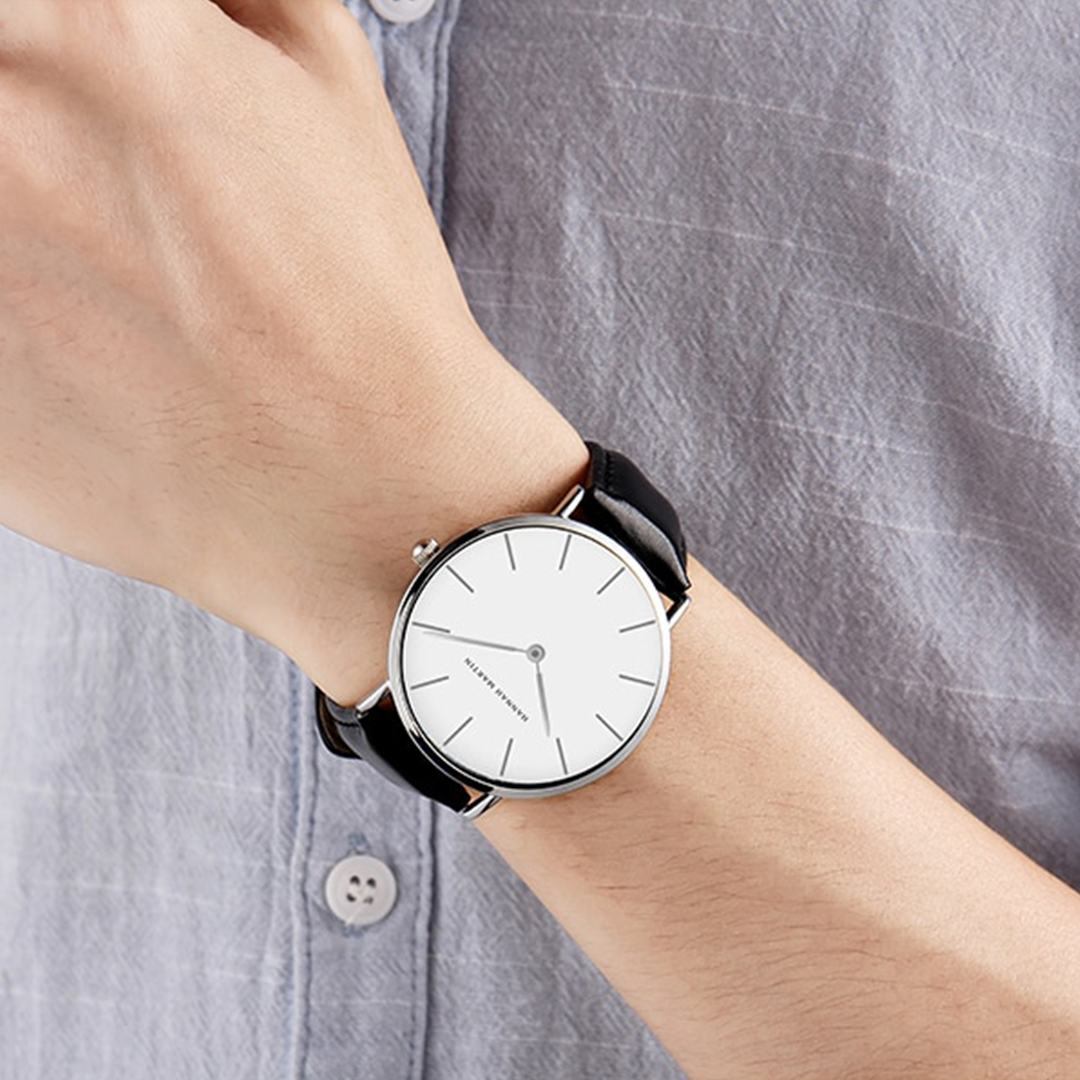 RELOJ HANNAH MARTIN ORIGINAL - ELEGANTE PLATEADO | SKU: HAN-17