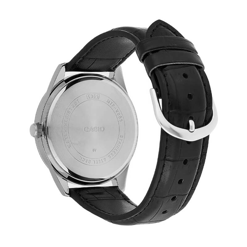 RELOJ CASIO MTP-V005L-7B ORIGINAL NEGRO | SKU: CASIO15