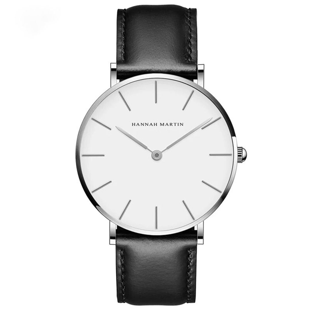 RELOJ HANNAH MARTIN ORIGINAL - ELEGANTE PLATEADO | SKU: HAN-17