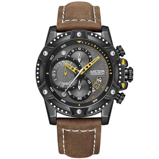 RELOJ MEGIR - FASHION MARRÌÒN | SKU: MEG-14 - CLOCK-PERU