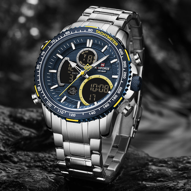 RELOJ NAVIFORCE ORIGINAL ACERO | SKU: NAV-20 | NAV-22