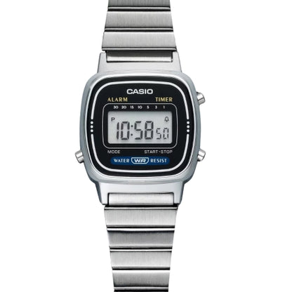RELOJ CASIO ORIGINAL DE ACERO DORADO LA-670WA-1 | CAS-41