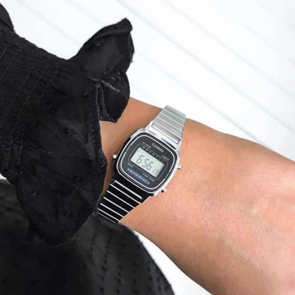 RELOJ CASIO ORIGINAL DE ACERO DORADO LA-670WA-1 | CAS-41
