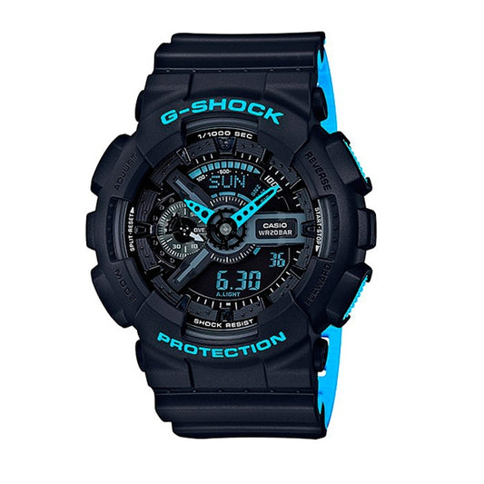 RELOJ G-SHOCK - DEPORTIVO NEGRO GA-110 | G-S-19