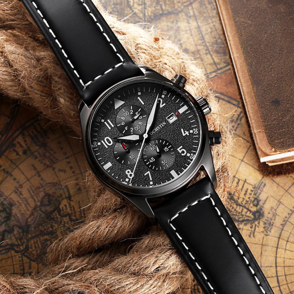 RELOJ OCHSTIN ELEGANTE NEGRO | SKU: OCH-2 - CLOCK-PERU