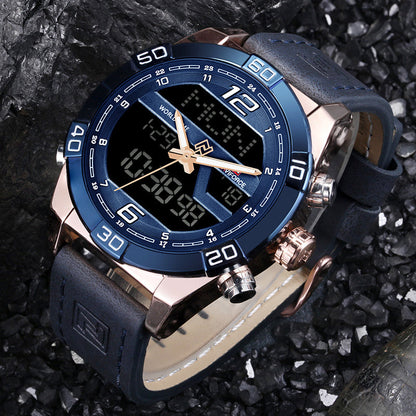 RELOJ NAVIFORCE - CUARZO DIGITAL AZUL | SKU: NAV-31 - CLOCK-PERU
