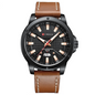 RELOJ CURREN - CUERO MARRÓN | SKU: CUR-62
