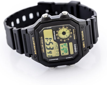 RELOJ CASIO DIGITAL ORIGINAL | AE-1200WH-1BV | CAS-27