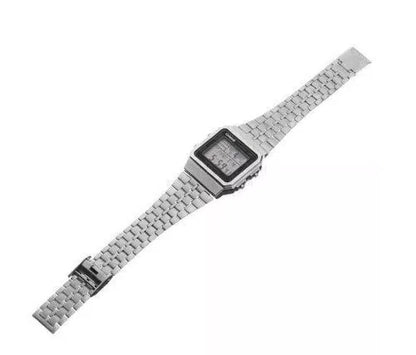 RELOJ CASIO VINTAGE A-500WA-1 ORIGINAL PLATEADO | SKU: CAS-281