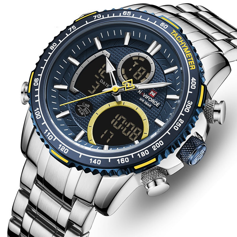 RELOJ NAVIFORCE - SILVER | SKU: NAV-20 - CLOCK-PERU