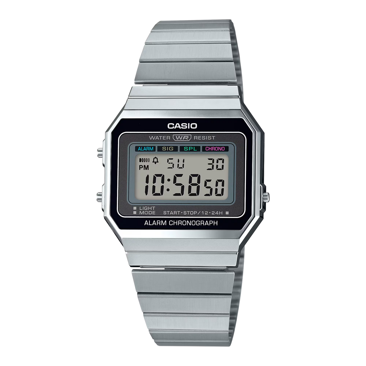 RELOJ CASIO VINTAGE A-700W-1A ORIGINAL PLATEADO | SKU: CAS-144