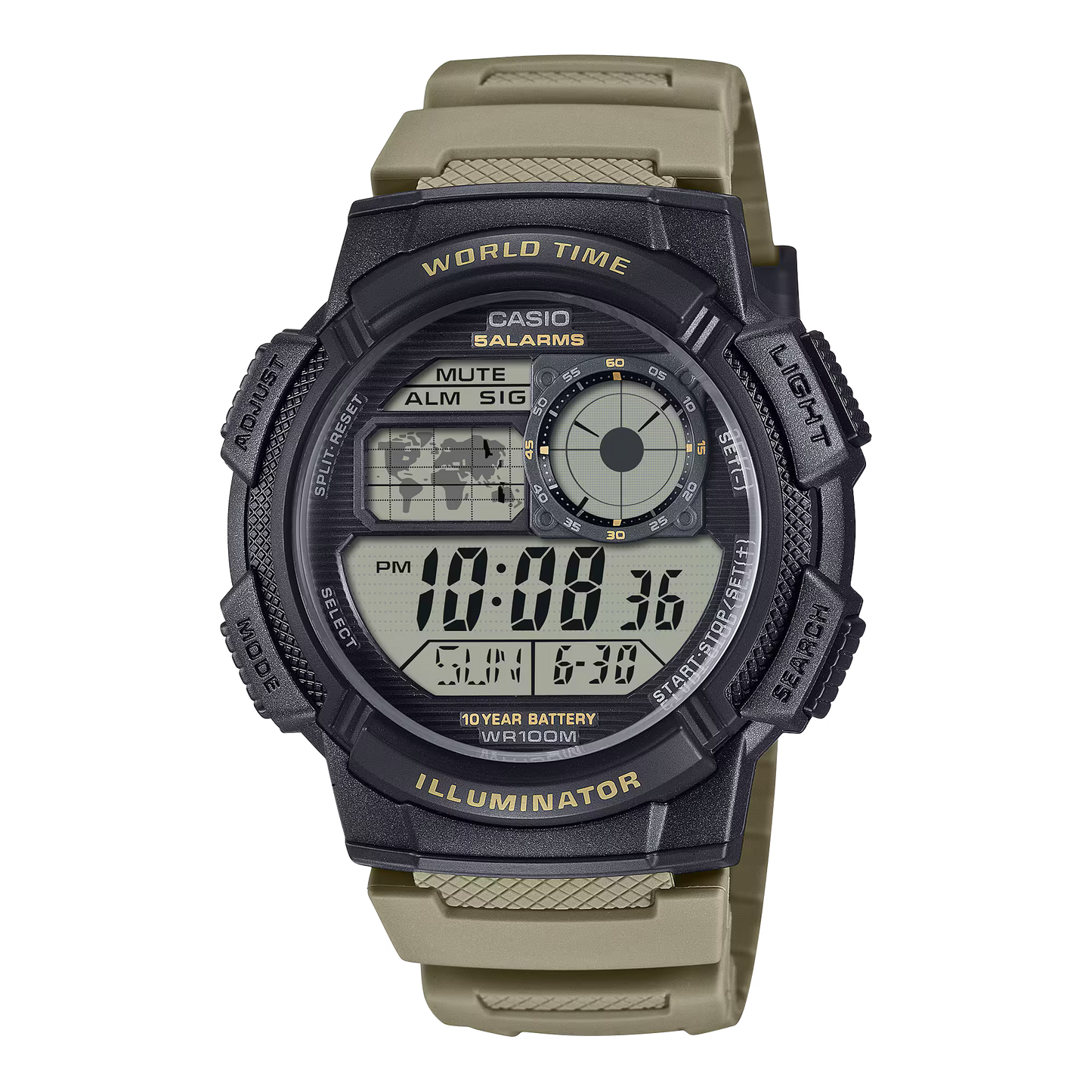 RELOJ CASIO DIGITAL ORIGINAL | AE-1000W-5AV | CAS-289