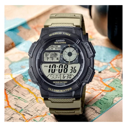 RELOJ CASIO DIGITAL ORIGINAL | AE-1000W-5AV | CAS-289