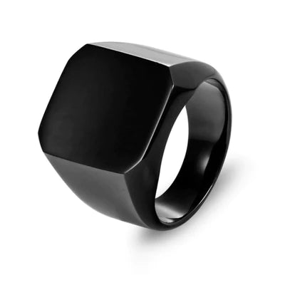 ANILLO CARBÓN NEGRO I PLATEADO I DORADO |  RIN-18 I RIN-19 I RIN-20