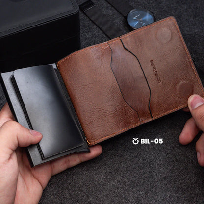 BILLETERAS CUERO-SMART PARA HOMBRE | SKU: BIL-05 | BIL-06 | BIL-07 | BIL-08