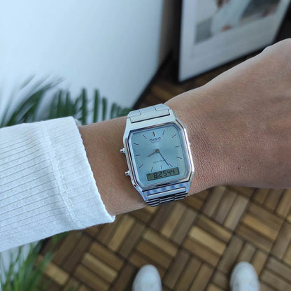 RELOJ CASIO ORIGINAL AQ-230A-2A1 | SKU: CAS-54