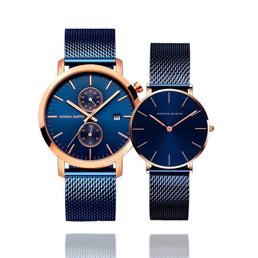 RELOJ PARA PAREJA: "TERRA AZUL" | SKU: HAN-16/3