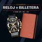 COMBO RELOJ CURREN + BILLETERA | CUR-29 - BIL-08