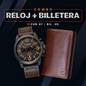 COMBO RELOJ CURREN + BILLETERA | CUR-87 - BIL-05