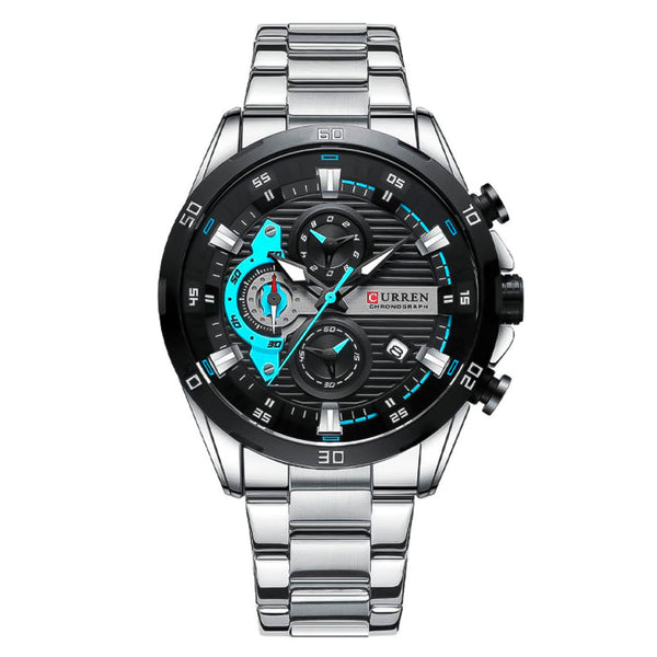 RELOJ CURREN AQUA SILVER | SKU: CUR-88