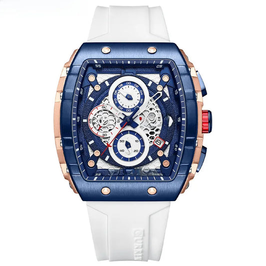 RELOJ CURREN ORIGINAL ELEGANTE BLANCO C8442 | CUR-144