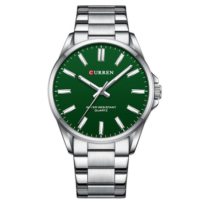 RELOJ CURREN BLANCO Y VERDE  | SKU: CUR-103