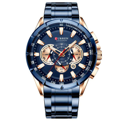 RELOJ CURREN ORIGINAL - ELEGANTE - NEGRO - PLATEADO - AZUL 8363 | CUR-31 I CUR-32 I CUR-33 I CUR-75