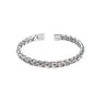 BRAZALETE TRENZADO CASUAL SILVER | BRA-41