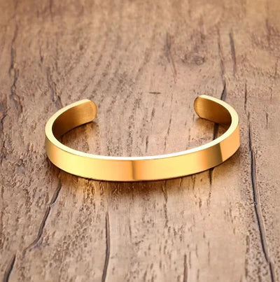 BRAZALETE CIRCULAR DORADO TIPO ARO| BRA-43