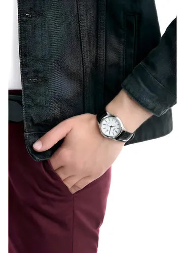 RELOJ CASIO ORIGINAL ANALÓGICO MTP-1183E-7ADF NEGRO | CAS-109
